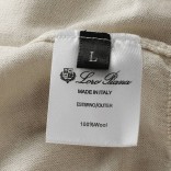 Поло с длинным рукавом Loro Piana premium - Navy