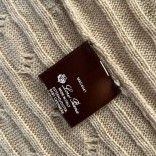 Кашемировый свитер Loro Piana Premium zip-up - Beige