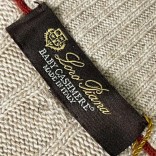 Кашемировый свитер Loro Piana Premium zip-neck - Beige