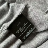 Поло с длинным рукавом Loro Piana Premium - Light Flower Gray