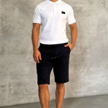 Мужские шорты Loro Piana чёрного цвета