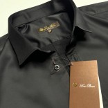 Мужская чёрная рубашка Loro Piana