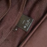 Спортивные штаны Loro Piana Premium signature logo - Brown