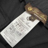 Кофта на молнии Loro Piana logo-embroidered - Black