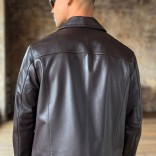 Мужская кожаная куртка Loro Piana Premium