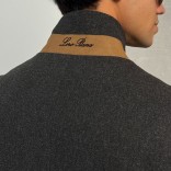 Мужское пальто серого цвета Loro Piana