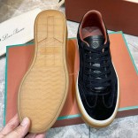 Мужские замшевые кроссовки Loro Piana Tennis Walk