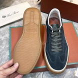 Мужские замшевые кроссовки Loro Piana Tennis Walk Мужские замшевые кроссовки Loro Piana Tennis Walk