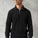Утеплённая кофта Loro Piana zip-neck - Black