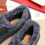 Зимние кроссовки с мехом Loro Piana