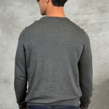 Мужской серый джемпер Loro Piana