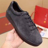 Мужские замшевые кроссовки Loro Piana