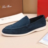 Мужские замшевые лоферы Loro Piana Summer Walk