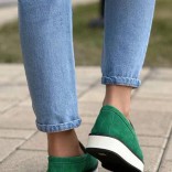 Женские замшевые лоферы Loro Piana