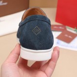 Мужские лоферы Loro Piana Summer Walk - Green