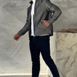 Двусторонняя ветровка Loro Piana - Grey / Black