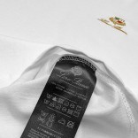 Футболка белого цвета Loro Piana logo-embroidered