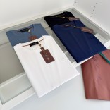 Мужская синяя футболка Loro Piana