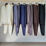 Кофта на молнии Loro Piana Premium signature logo - Grey