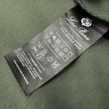 Кофта на молнии Loro Piana logo-embroidered - Green