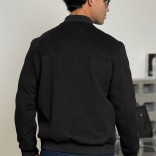 Мужской бомбер Loro Piana чёрного цвета