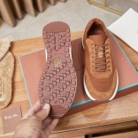 Замшевые кроссовки Loro Piana Week End Walk - Brown Замшевые кроссовки Loro Piana Week End Walk - Brown