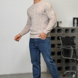 Мужской свитер Loro Piana premium - Light Beige