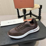 Мужские кроссовки Loro Piana Week End Walk - Brown