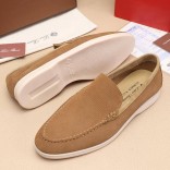 Мужские лоферы Loro Piana Summer Walk - Brown