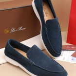 Мужские лоферы Loro Piana Summer Walk - Green