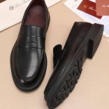 Кожаные лоферы Loro Piana Travis - Black