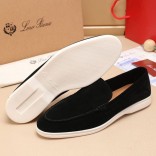 Мужские замшевые лоферы Loro Piana Summer Walk