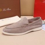 Мужские замшевые лоферы Loro Piana Summer Walk