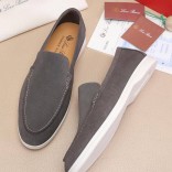 Мужские лоферы Loro Piana Summer Walk - Grey