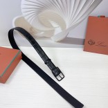 Кожаный ремень Loro Piana Premium (ширина 3.5 см)