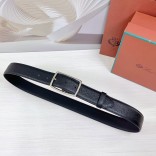 Кожаный ремень Loro Piana Premium (ширина 3.5 см)