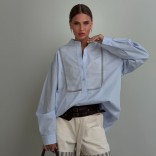 Женские бежевые шорты Loro Piana