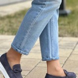 Женские замшевые лоферы Loro Piana