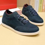 Замшевые кроссовки Loro Piana Soho Walk - Navy