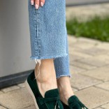 Женские замшевые лоферы Loro Piana Open Walk