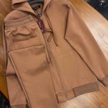 Мужской спортивный костюм Loro Piana - Brown