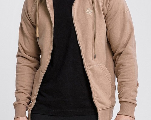 Бежевая кофта Loro Piana Zip-Up hoodie