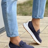 Женские замшевые лоферы Loro Piana