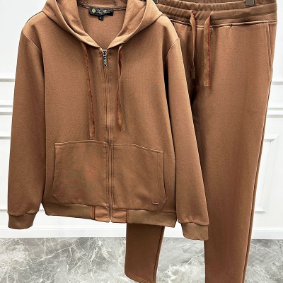 Мужской спортивный костюм Loro Piana - Brown