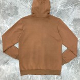 Мужская кофта на молнии Loro Piana - Brown