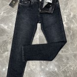 Джинсы тёмно-синего цвета Loro Piana regular fit