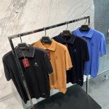 Мужское поло Loro Piana zip-neck - Navy