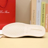 Замшевые кроссовки Loro Piana Soho Walk - Navy