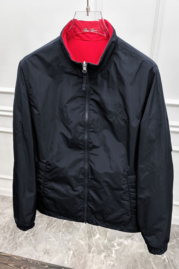 Двусторонняя ветровка Loro Piana - Navy / Red Двусторонняя ветровка Loro Piana - Navy / Red