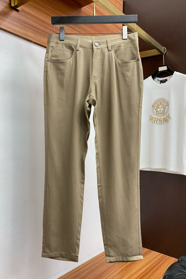 Джинсы бежевого цвета Loro Piana Premium